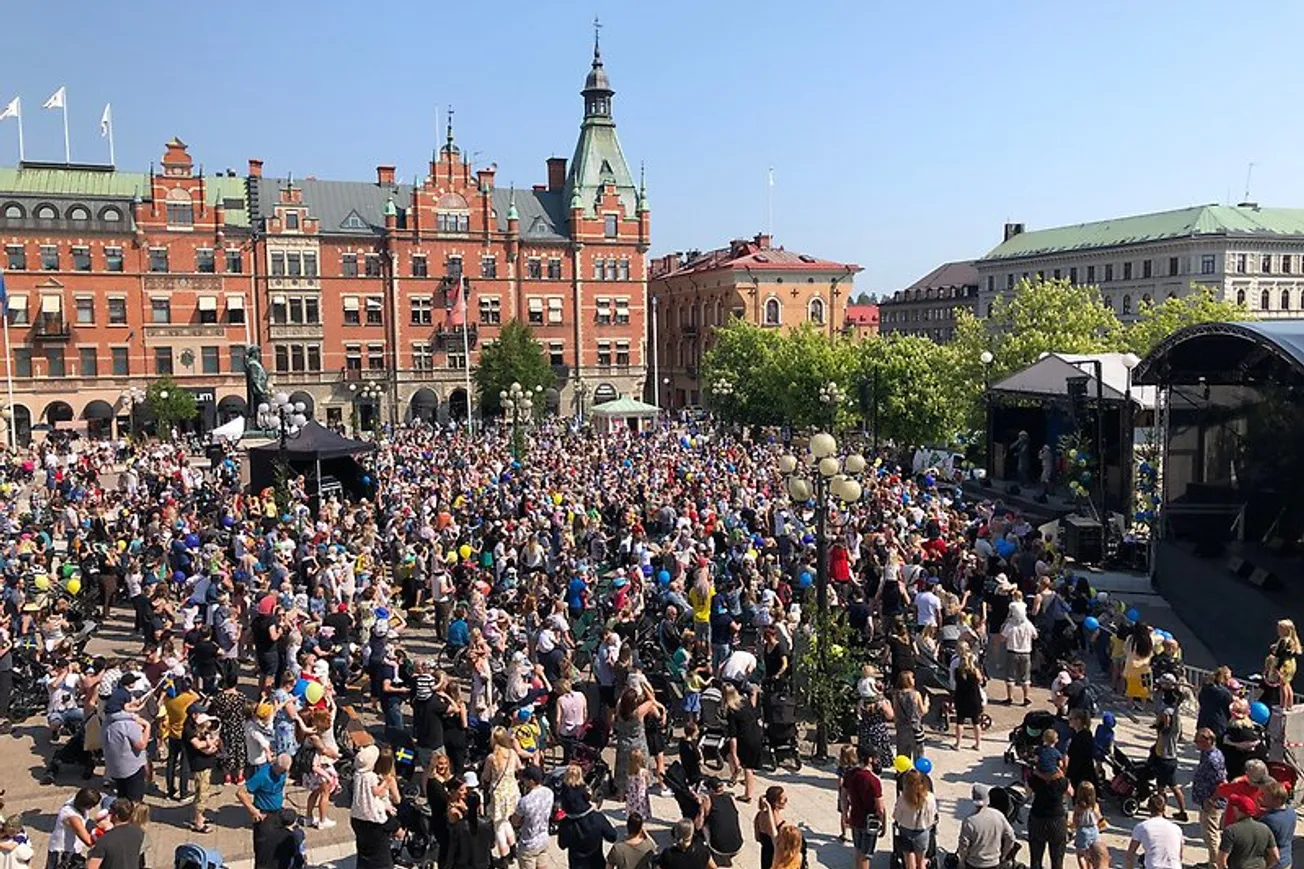Stora torget i Sundsvall
